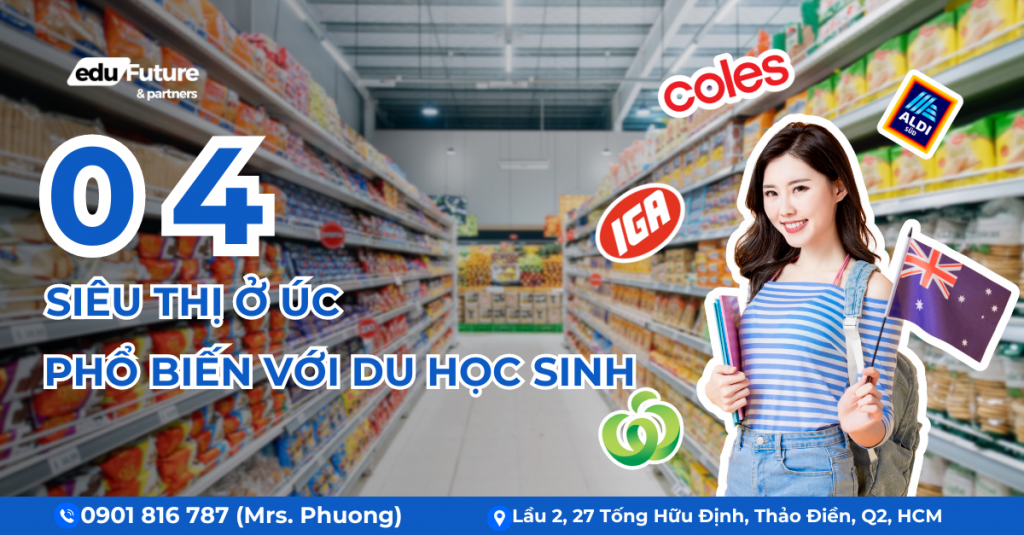 siêu thị ở úc phổ biến