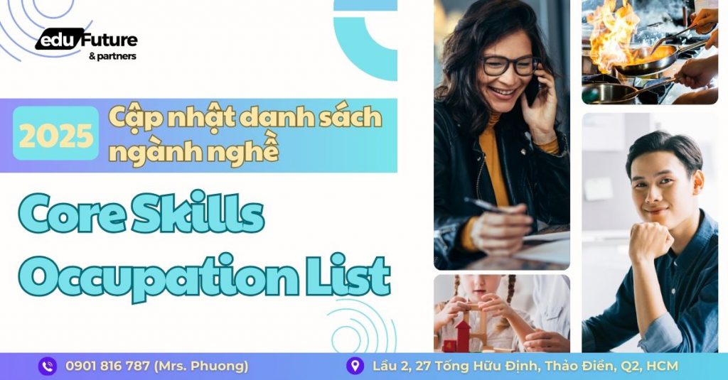 [2025] Cập nhật danh sách ngành nghề Core Skills Occupation List