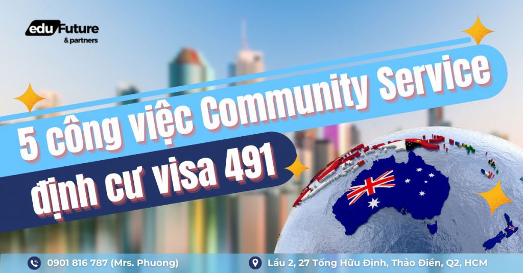 5 công việc ngành Community Service ở Úc định cư visa 491