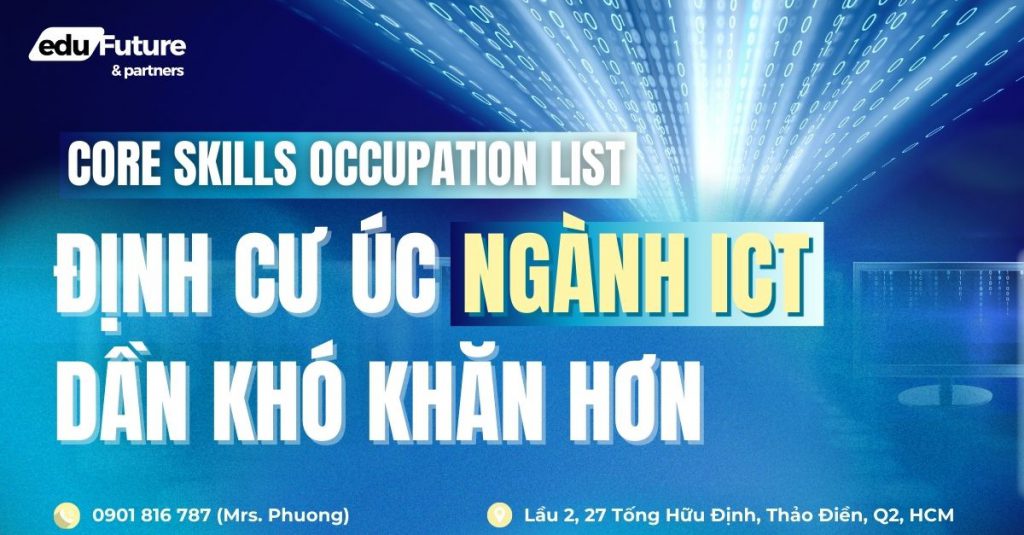 Core Skills Occupation List - Định cư Úc ngành ICT dần khó khăn hơn?