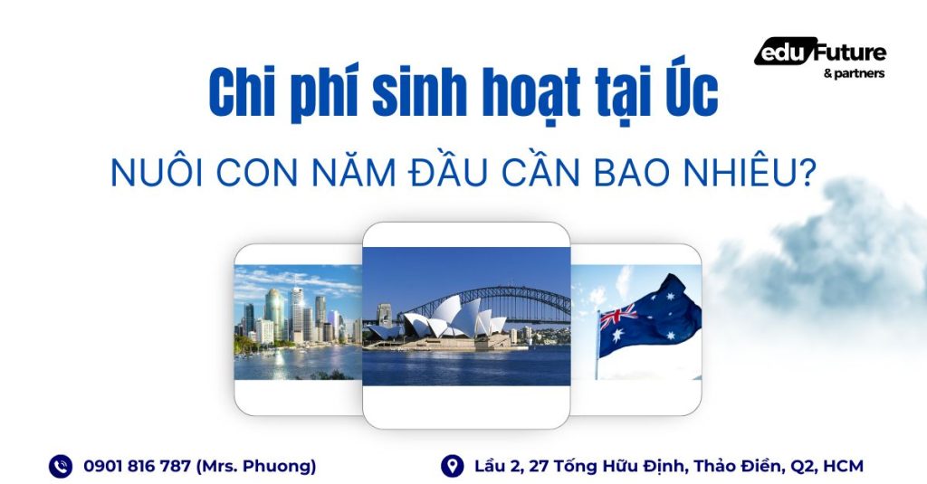 Chi phí sinh hoạt tại Úc: Nuôi con năm đầu cần bao nhiêu?