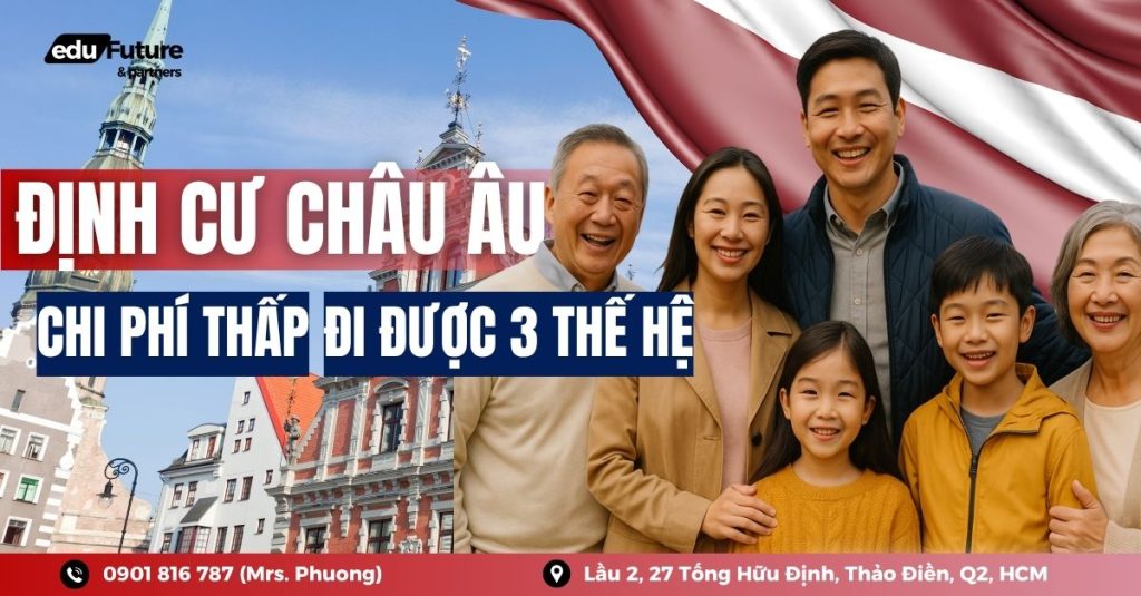 Chương trình định cư châu Âu chi phí thấp, đi được 3 thế hệ